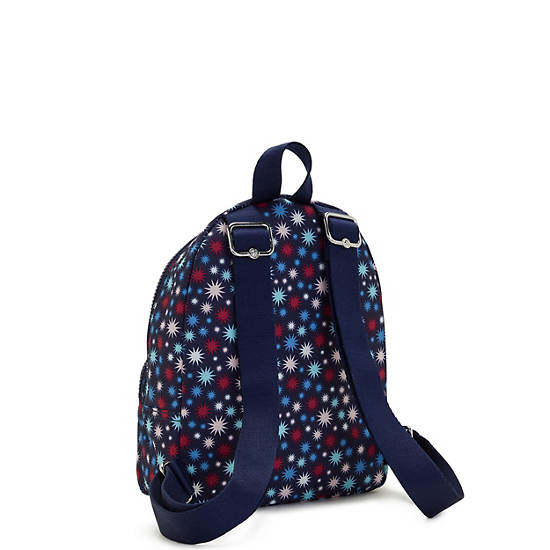 Kipling Paola Small Printed Hátizsák Kék | HU 1601OK